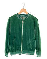 Chaqueta bomber en velvet