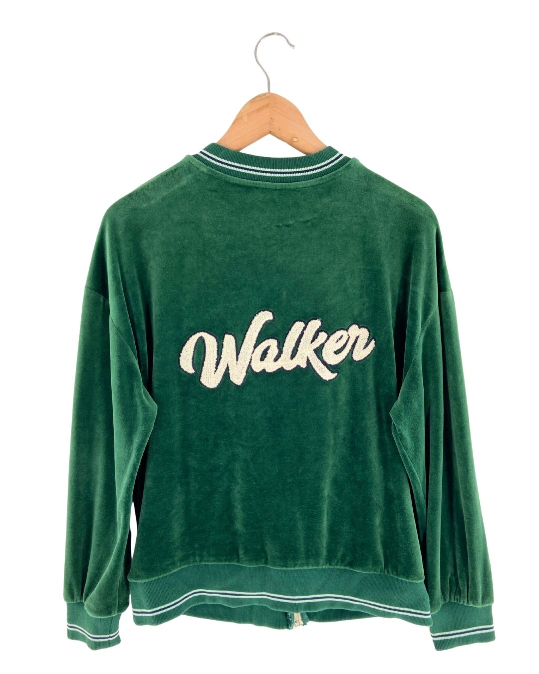 Chaqueta bomber en velvet