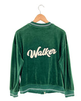 Chaqueta bomber en velvet