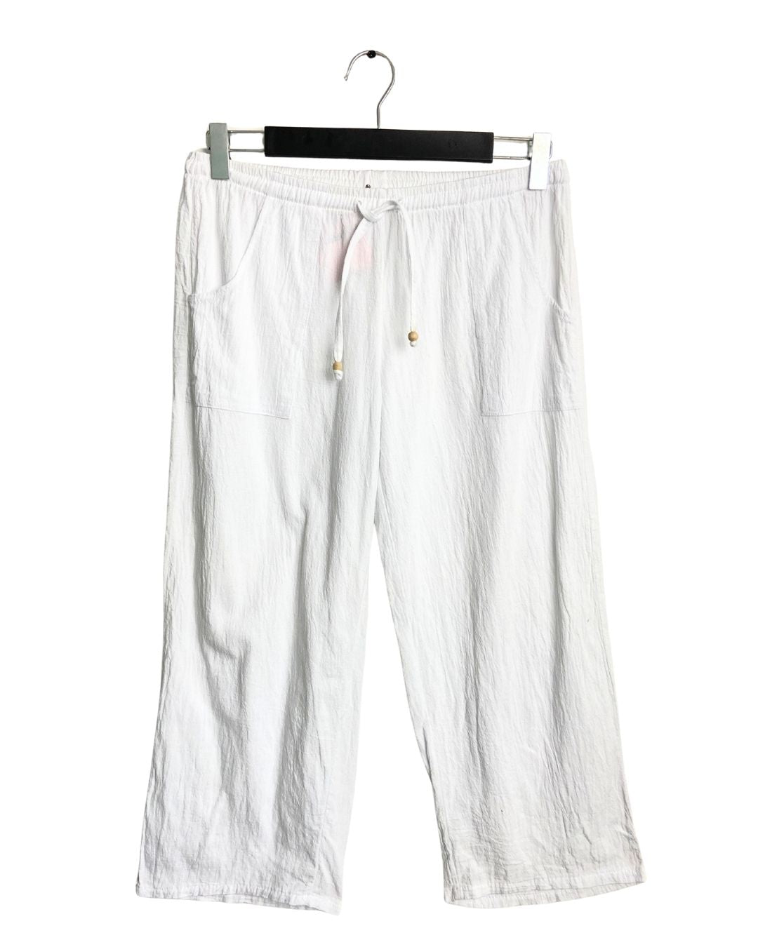 Pantalón capri encauchado
