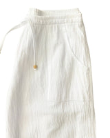Pantalón capri encauchado