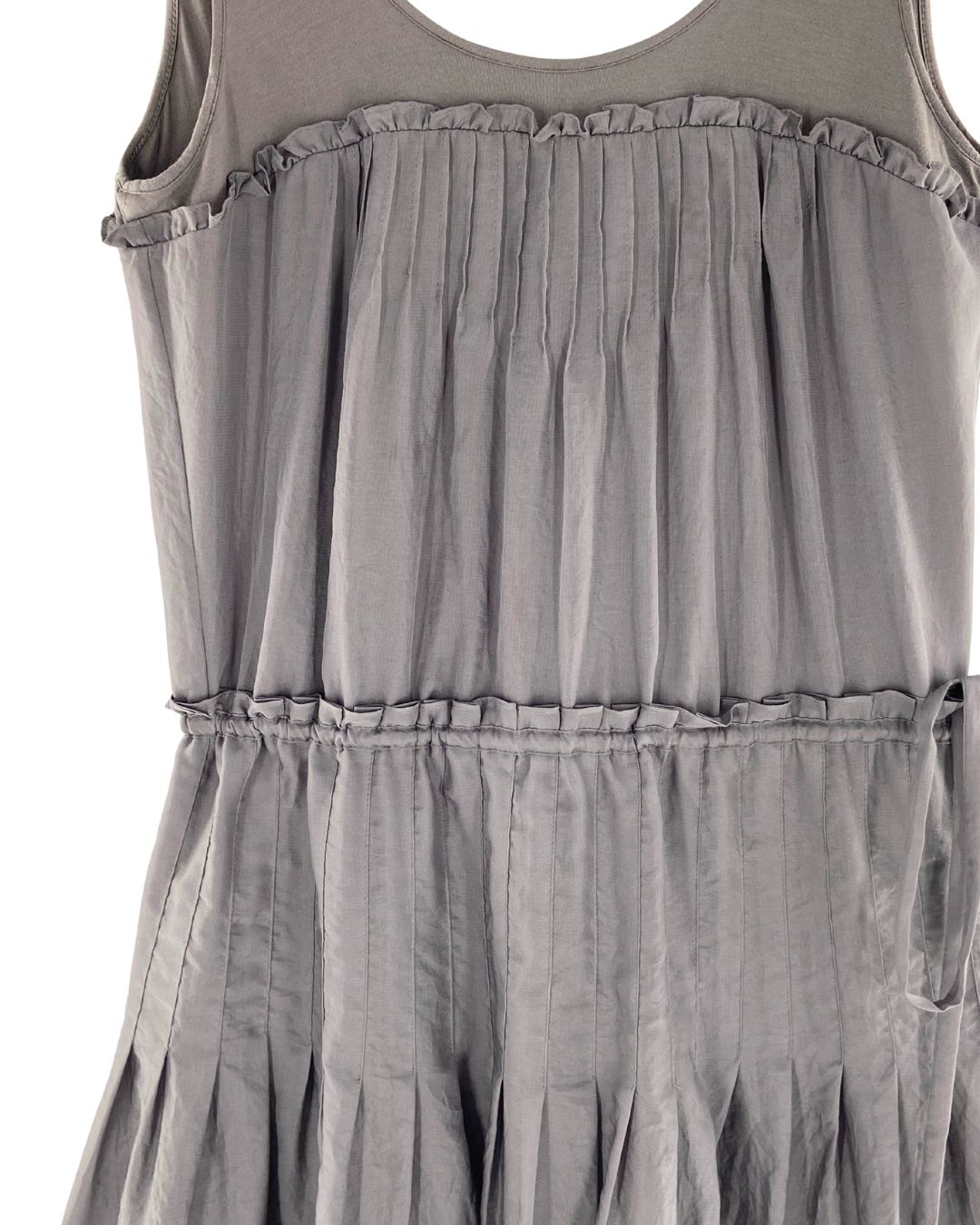 Vestido midi con mini prenses