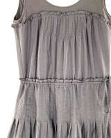Vestido midi con mini prenses