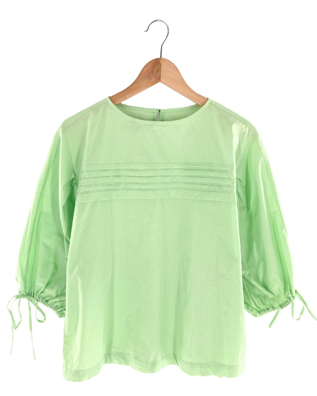 Blusa manga 3/4 anudadas