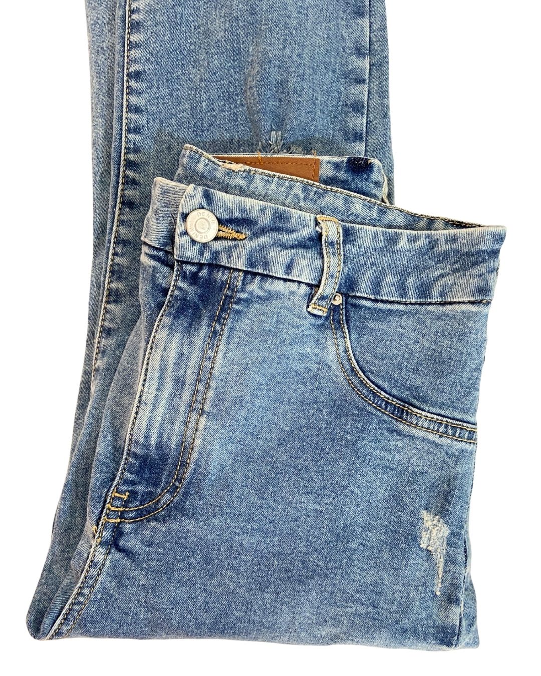 Skinny jean stretch destroyed