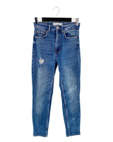 Jean mom slim stretch
