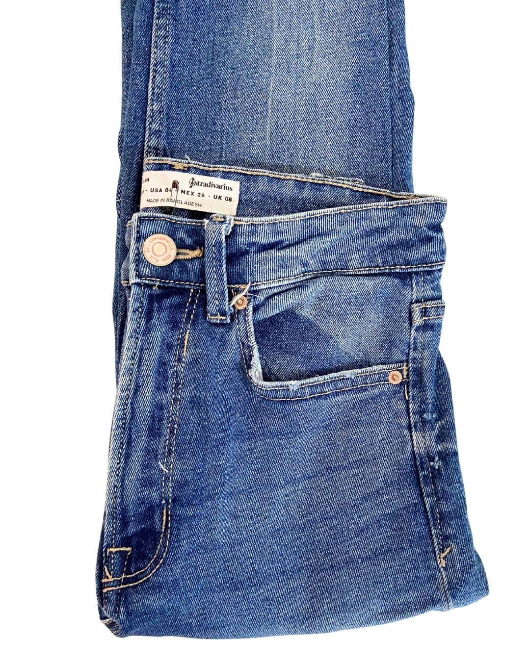 Jean mom slim stretch