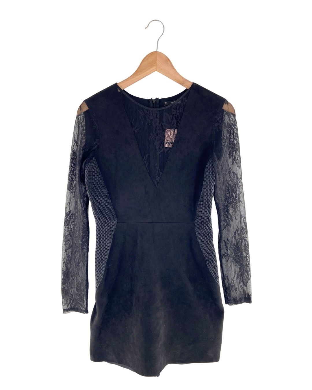 Vestido en antelina