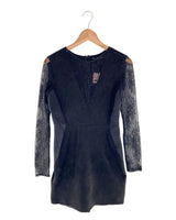 Vestido en antelina