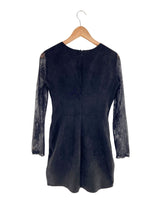 Vestido en antelina