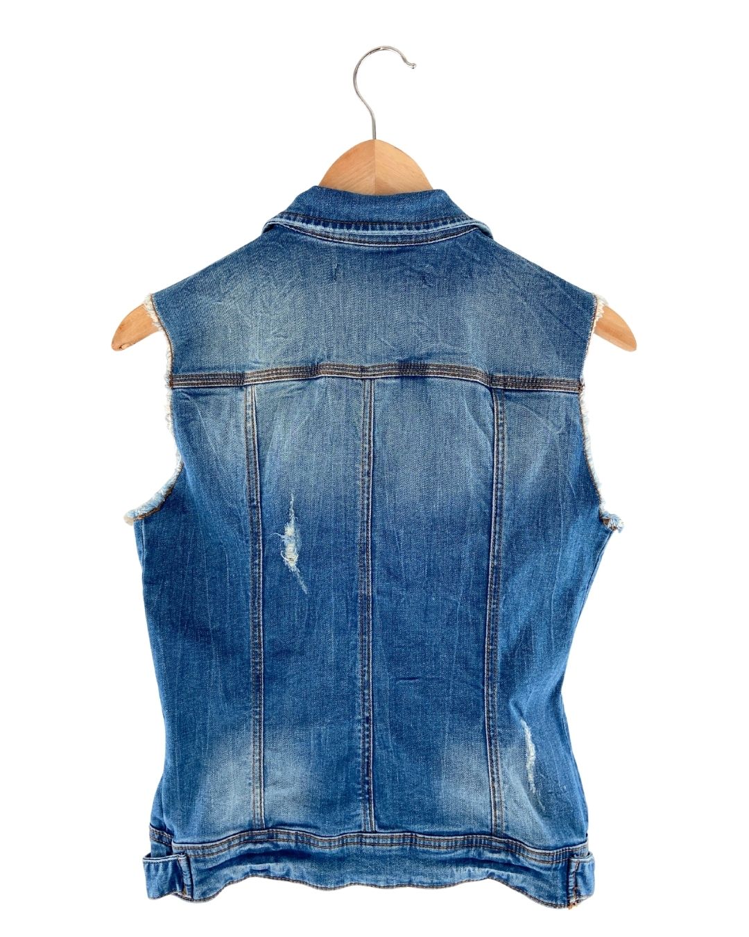 Chaleco en denim