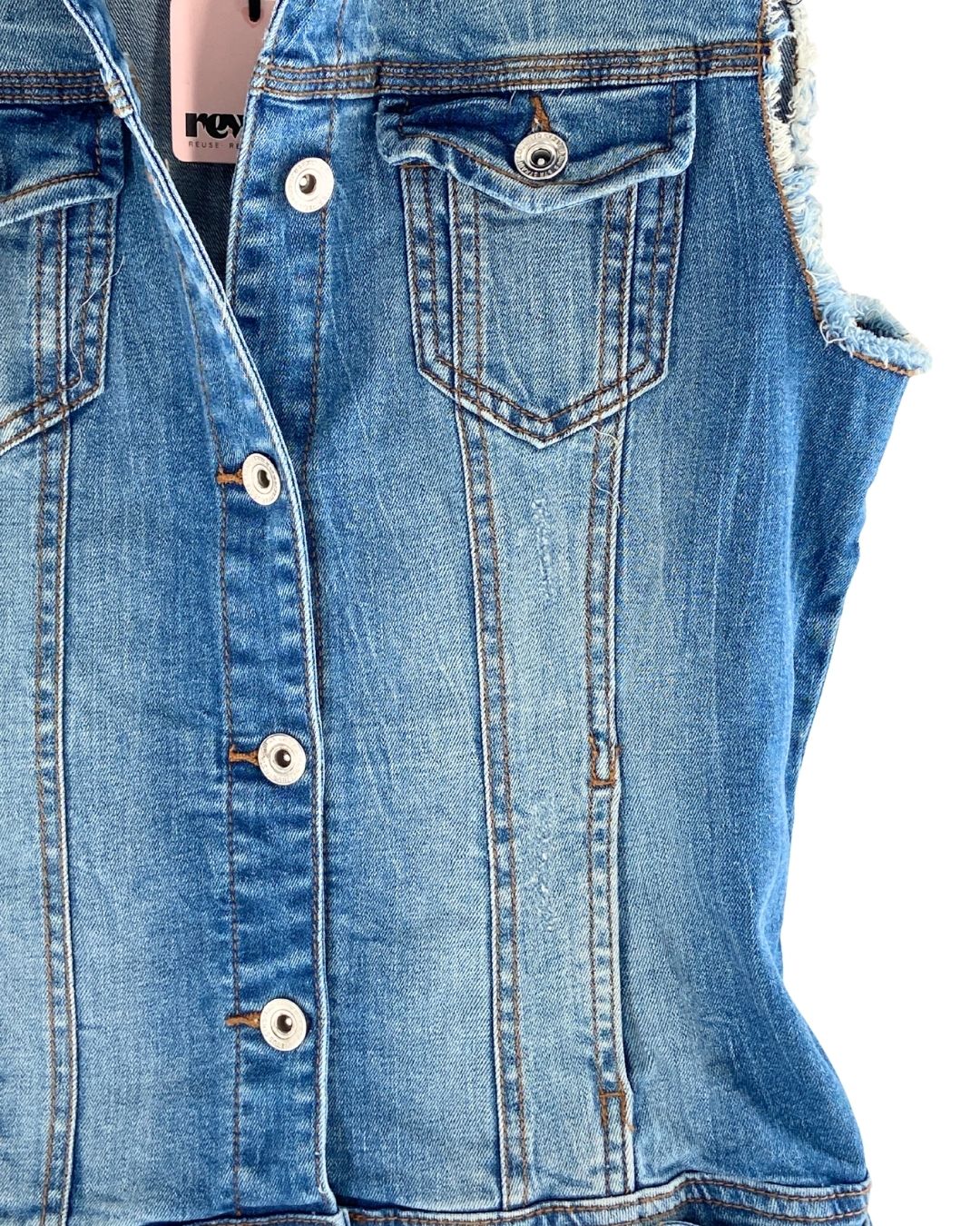 Chaleco en denim