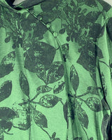 Vestido manga larga satinado