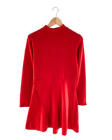 Vestido midi con textura