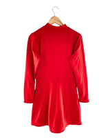 Vestido midi con textura