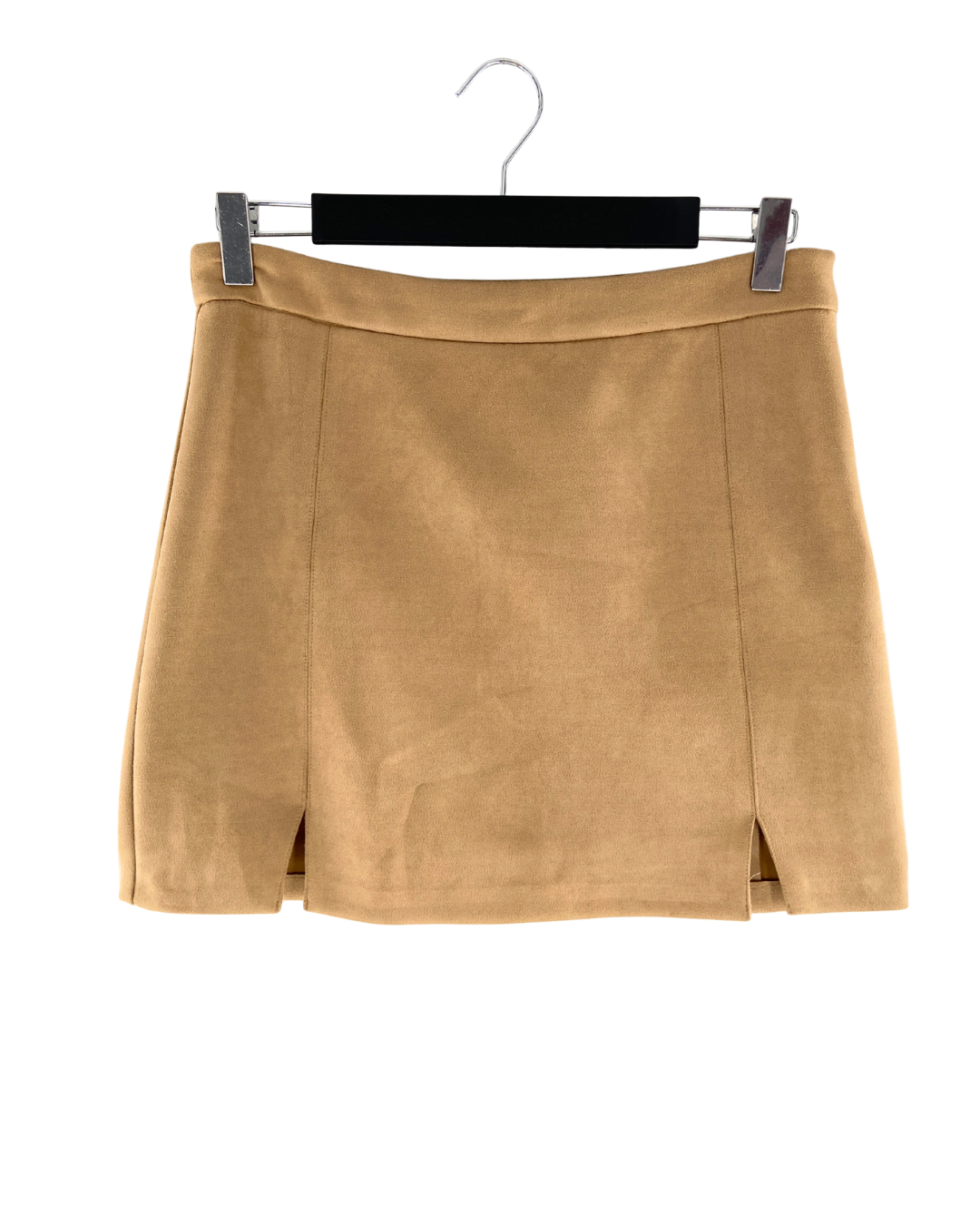 Falda mini en antelina