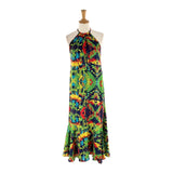 Vestido maxi multicolor