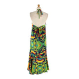 Vestido maxi multicolor