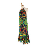Vestido maxi multicolor