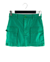 Falda mini stretch cargo