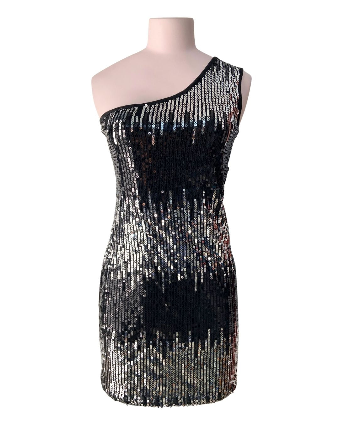 Vestido one shoulder