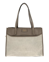 Cartera tote color block