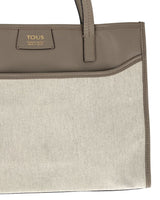 Cartera tote color block