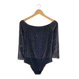 Body cuello amplio brillante