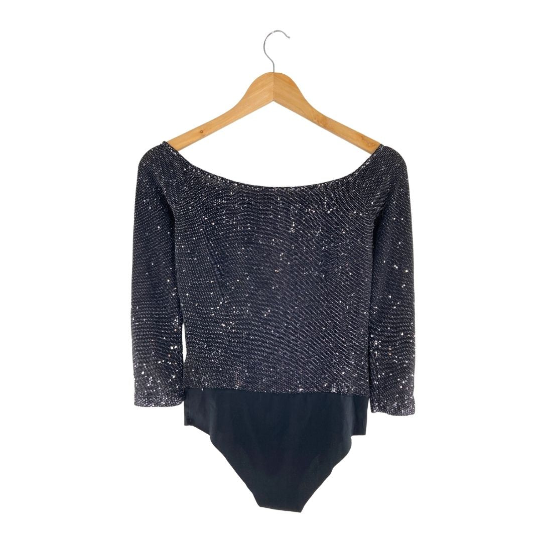 Body cuello amplio brillante