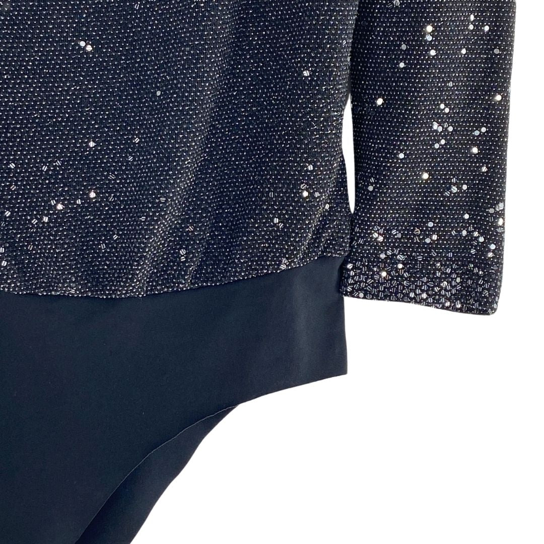Body cuello amplio brillante