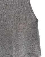 Blusa sleeveless tejida