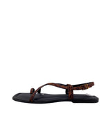Sandalias planas afelpado