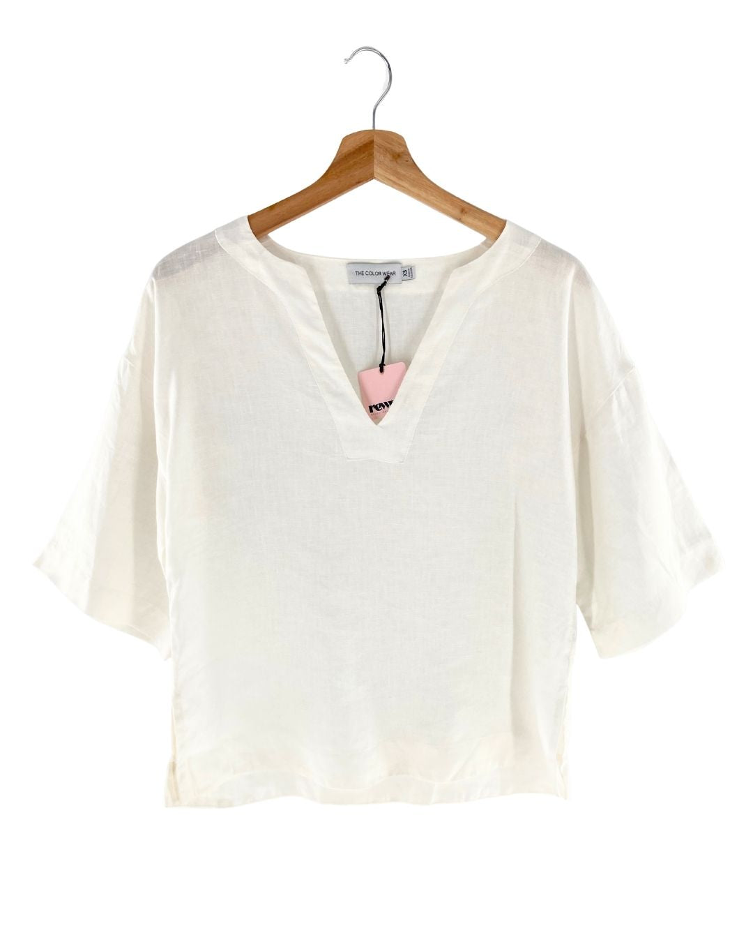 Blusa manga 3/4 en lino