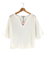 Blusa manga 3/4 en lino