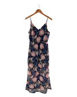 Maxi vestido de tiras print