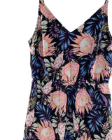 Maxi vestido de tiras print