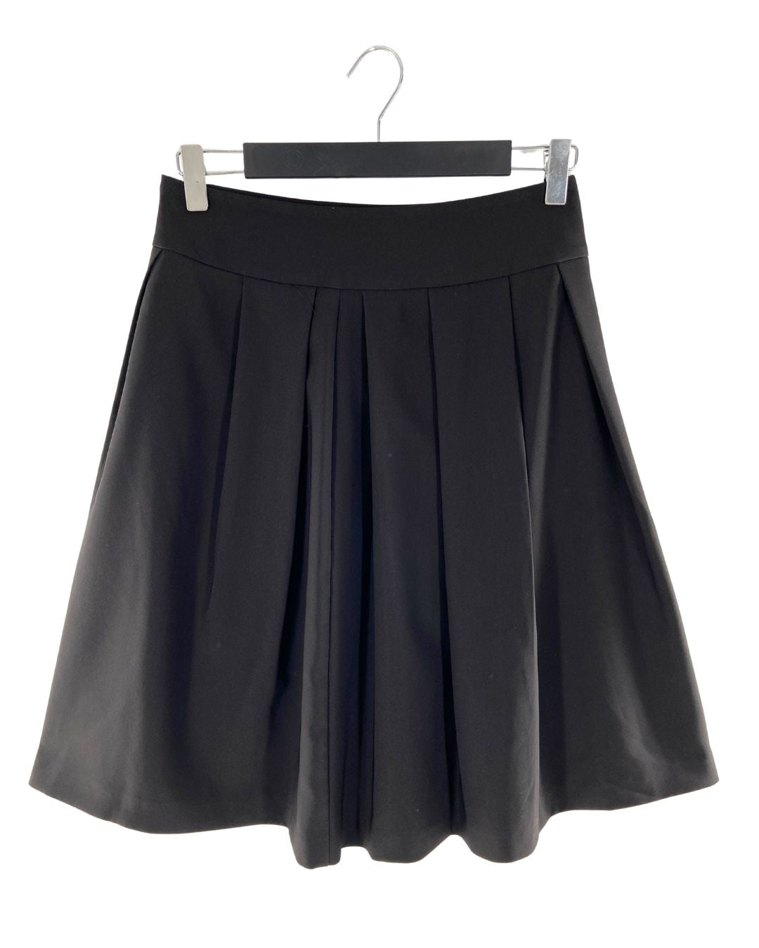 Falda midi con prenses