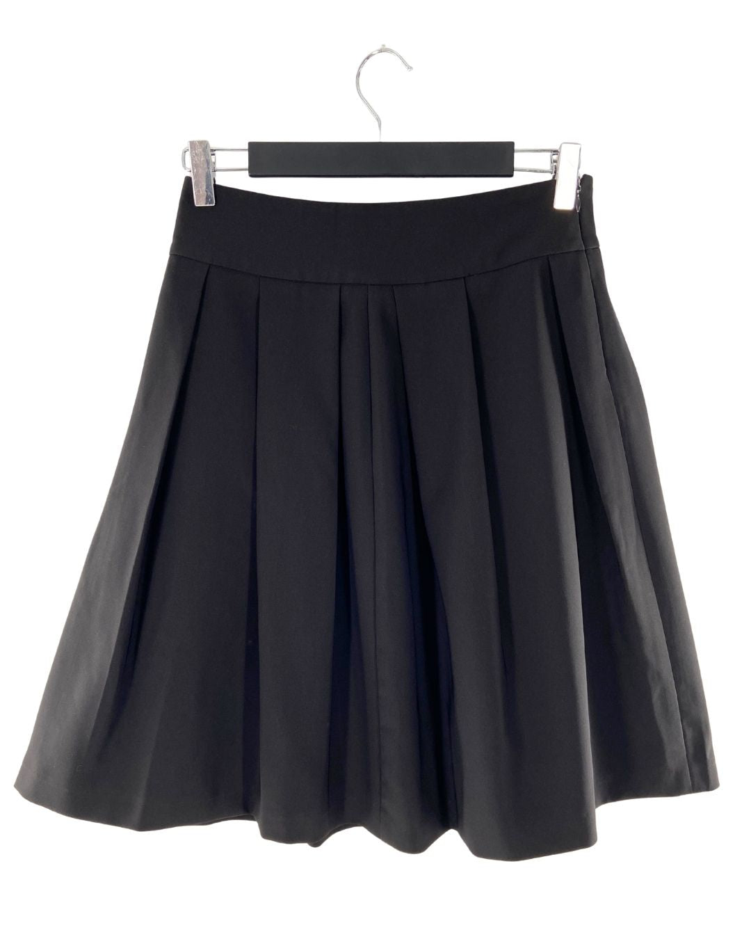 Falda midi con prenses