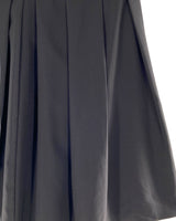 Falda midi con prenses