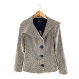 Chaqueta cuello asimétrico