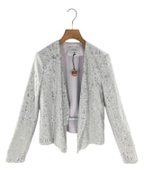 Blazer  con lentejuelas