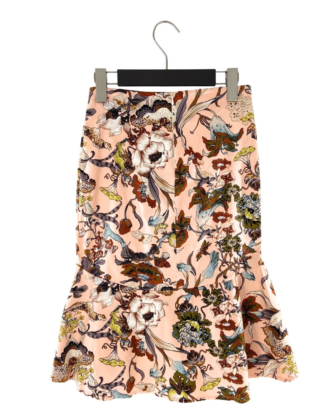 Falda stretch midi print