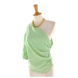 Blusa one shoulder a rayas