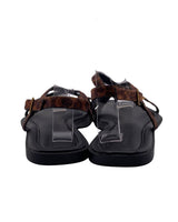 Sandalias planas afelpado