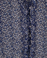 Blusa traslúcida print flores