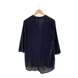 Blusa manga 3/4 cuello V