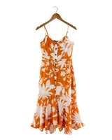 Maxi vestido abotonado