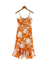 Maxi vestido abotonado