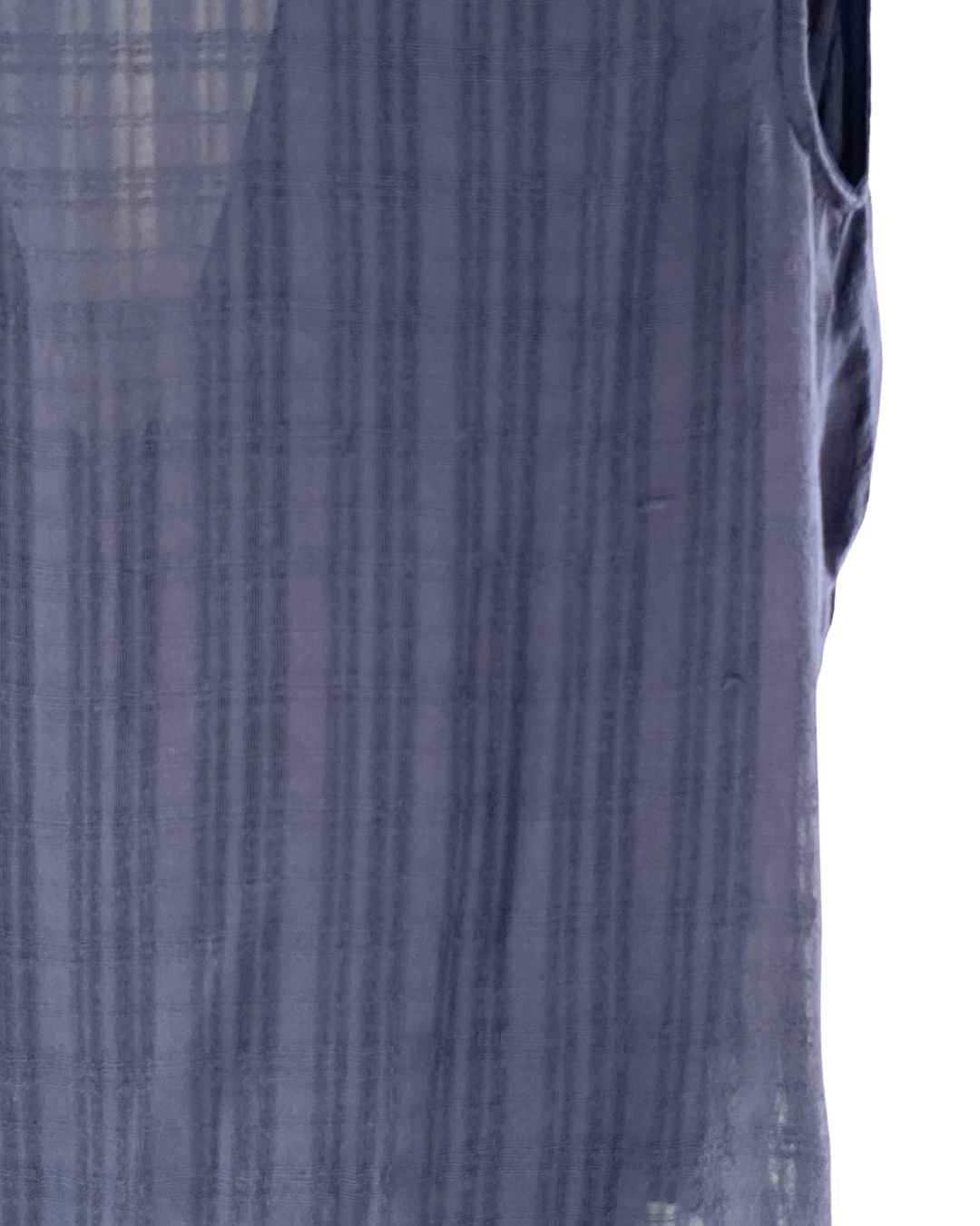 Blusa sleeveless cruzada