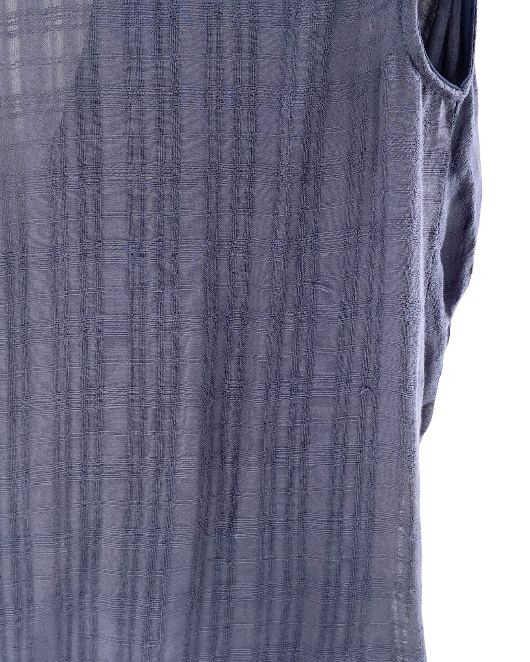 Blusa sleeveless cruzada